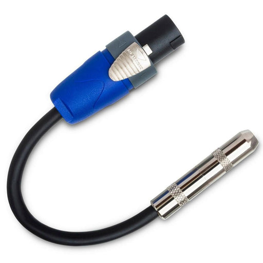 Hosa GSK116 Speaker Adapter 1/4 in TS to Neutrik speakON 6" 16 AWG x 2 OFC (HOS-GSK116) - Gsus4