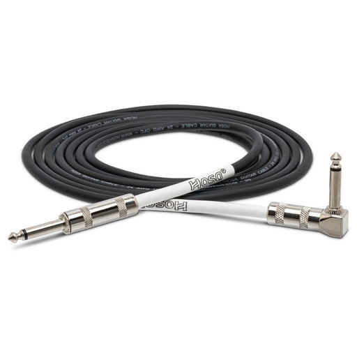 Hosa GTR225R Guitar Cable Straight to Right-Angle (25 ft) (HOS-GTR225R) - Gsus4
