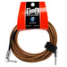 Hosa | GTR518R | Tweed Guitar Cable | RIGHT - ANGLE To Same | 18 Ft / 5.4 M (HOS - GTR518R) - Gsus4