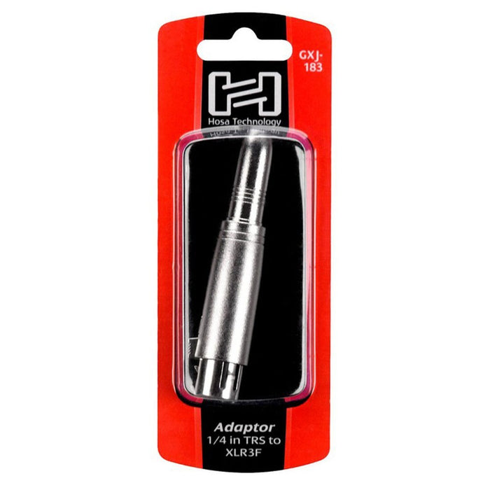 Hosa | GXJ183 | 1/4" TRS To XLR Female Adapter (HOS - GXJ183) - Gsus4