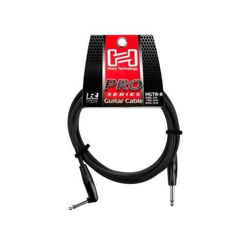 Hosa HGTR-010R REAN Straight to Right-Angle Pro Guitar Cable (10ft) (HOS-HGTR010R) - Gsus4