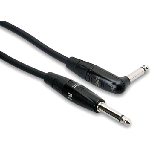 Hosa HGTR-015R REAN Straight to Right-Angle Pro Guitar Cable (15ft) (HOS-HGTR015R) - Gsus4