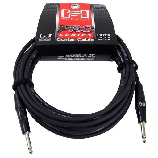 Hosa HGTR-020 REAN Straight to Same Pro Guitar Cable (20ft) (HOS-HGTR020) - Gsus4