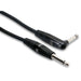 Hosa HGTR-025R REAN Straight to Right-Angle Pro Guitar Cable (25ft) (HOS-HGTR025R) - Gsus4