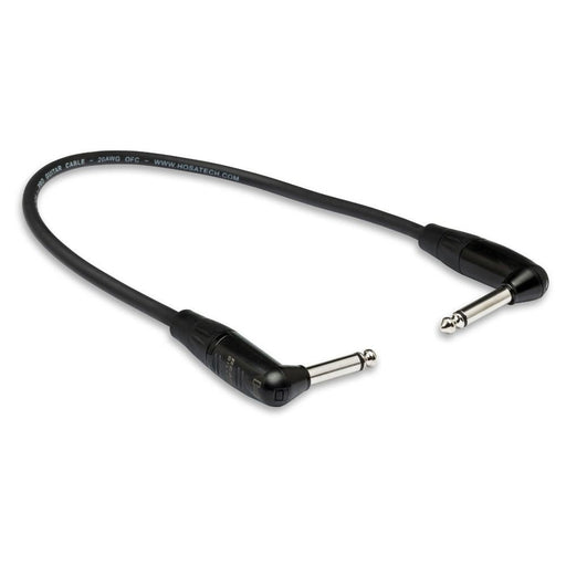 Hosa HGTR000.5RR Pro Guitar Patch Cable REAN Right-Angle to Same (6) (HOS-HGTR0005RR) - Gsus4