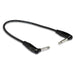 Hosa HGTR000.5RR Pro Guitar Patch Cable REAN Right-Angle to Same (6) (HOS-HGTR0005RR) - Gsus4