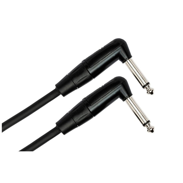 Hosa HGTR000.5RR Pro Guitar Patch Cable REAN Right-Angle to Same (6) (HOS-HGTR0005RR) - Gsus4