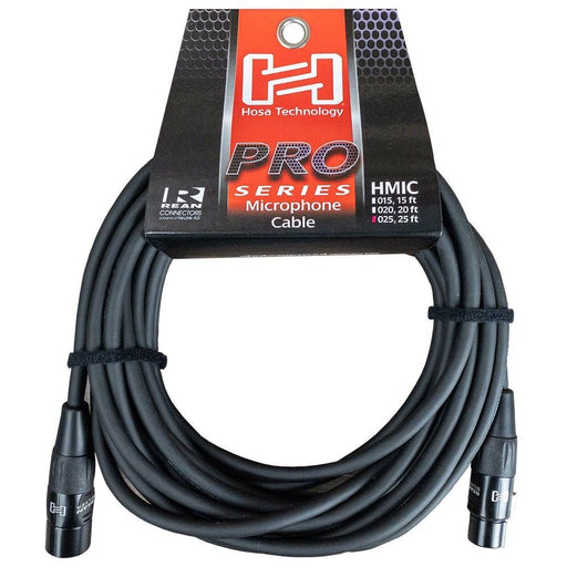 Hosa HMIC025 Hosa Pro Microphone Cable REAN XLR3F to XLR3M (25 ft) (HOS-HMIC025) - Gsus4