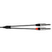 Hosa HMP-003Y REAN 3.5mm TRS to Dual 1/4" TS Pro Stereo Breakout Cable (3ft) (HOS-HMP003Y) - Gsus4
