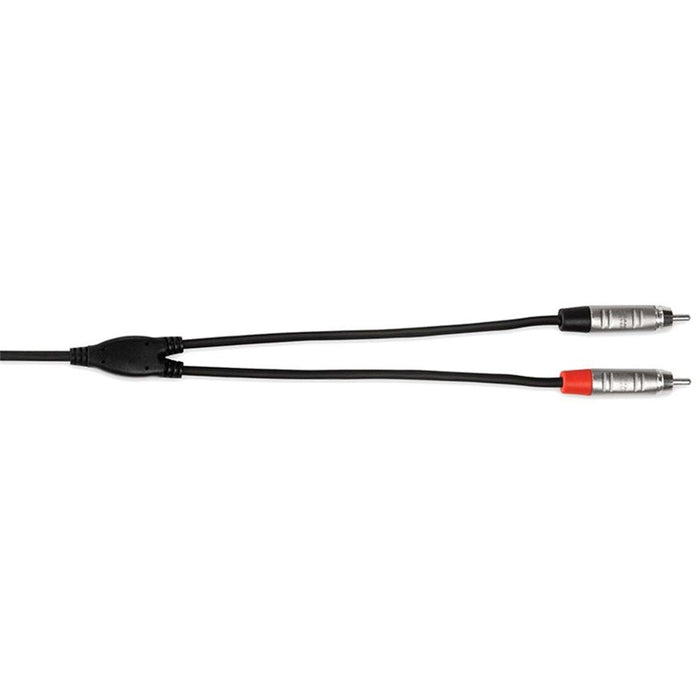 Hosa HMR-006Y 3.5mm TRS to Dual RCA Stereo Breakout Cable (6ft) (180cm) (HOS-HMR006Y) - Gsus4