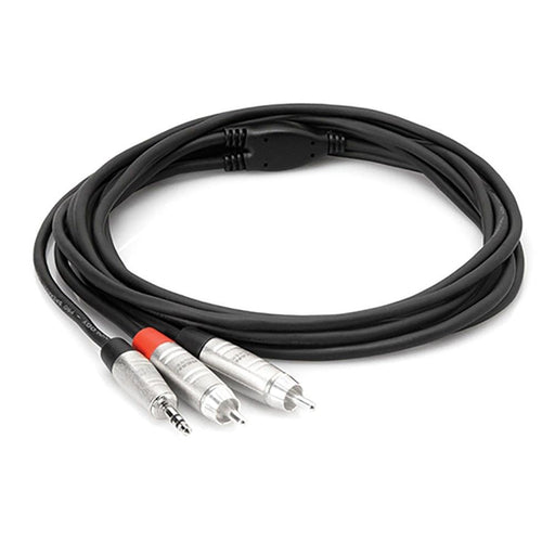 Hosa HMR-006Y 3.5mm TRS to Dual RCA Stereo Breakout Cable (6ft) (180cm) (HOS-HMR006Y) - Gsus4
