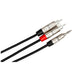 Hosa HMR003Y Hosa Pro Stereo Breakout REAN 3.5 mm TRS to Dual RCA (3 ft) (HOS-HMR003Y) - Gsus4