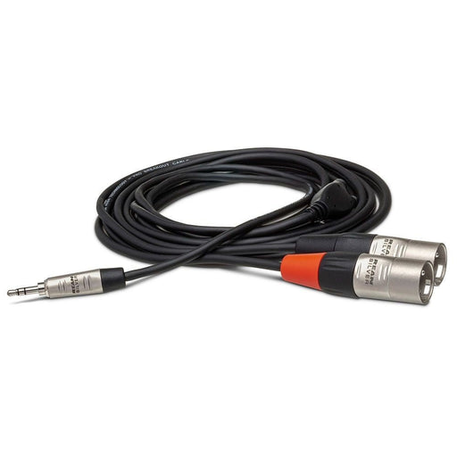 Hosa HMX010Y Pro 3.5mm TRS to Dual XLR(M) Stereo Breakout Cable (3m) (HOS-HMX010Y) - Gsus4