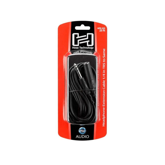 Hosa HPE-325 1/4" TRS Headphone Extension Cable (25ft) (HOS-HPE325) - Gsus4
