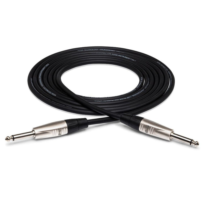 Hosa HPP003 Pro Unbalanced Interconnect REAN 1/4 in TS to Same (3 ft) (HOS-HPP003) - Gsus4