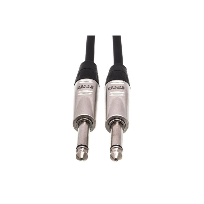 Hosa HPP005 Pro Unbalanced Interconnect REAN 1/4 in TS to Same (5 ft) (HOS-HPP005) - Gsus4
