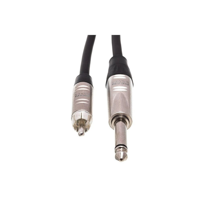 Hosa HPR020 Pro Unbalanced Interconnect REAN 1/4 in TS to RCA (20 ft) (HOS-HPR020) - Gsus4