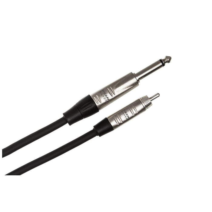 Hosa HPR020 Pro Unbalanced Interconnect REAN 1/4 in TS to RCA (20 ft) (HOS-HPR020) - Gsus4