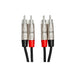 Hosa HRR050X2 Pro Stereo Interconnect Dual REAN RCA to Same (50 ft) (HOS-HRR050X2) - Gsus4