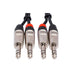 Hosa HSS015X2 Pro Stereo Interconnect Dual REAN 1/4 in TRS to Same (15 ft) (HOS-HSS015X2) - Gsus4