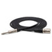 Hosa HSX001.5 Pro Balanced Interconnect REAN 1/4 in TRS to XLR3M (1.5 ft) (HOS-HSX0015) - Gsus4
