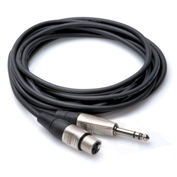 Hosa HXS-005 REAN XLR(F) to 1/4" TRS Pro Balanced Interconnect (5ft) (HOS-HXS005) - Gsus4