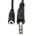 Hosa | MHE325 | Headphone Extension Cable | 3.5mm TRS Female To 1/4" Male | 25 Ft / 7.6M (HOS - MHE325) - Gsus4