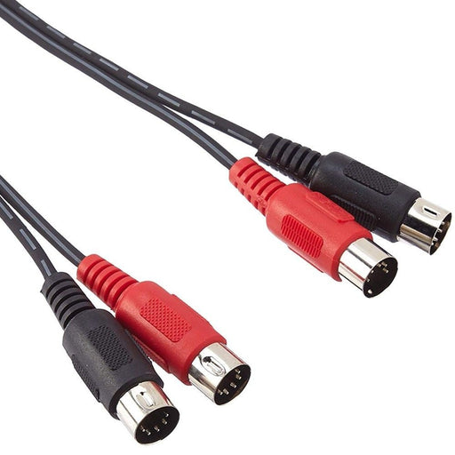 Hosa MID-203 Dual 5-Pin DIN to Same MIDI Cable (3m) (HOS-MID203) - Gsus4