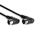 Hosa MID-303RR Right-Angle 5-Pin DIN to Same MIDI Cable (3ft) (HOS-MID303RR) - Gsus4