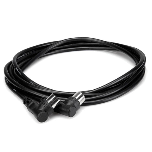 Hosa MID-303RR Right-Angle 5-Pin DIN to Same MIDI Cable (3ft) (HOS-MID303RR) - Gsus4