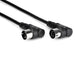 Hosa MID-305RR Right-Angle 5-Pin DIN to Same MIDI Cable (5ft) (HOS-MID305RR) - Gsus4