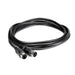 Hosa MID303 5-pin DIN to Same Black MIDI Cable - 3-foot (HOS-MID303BK) - Gsus4