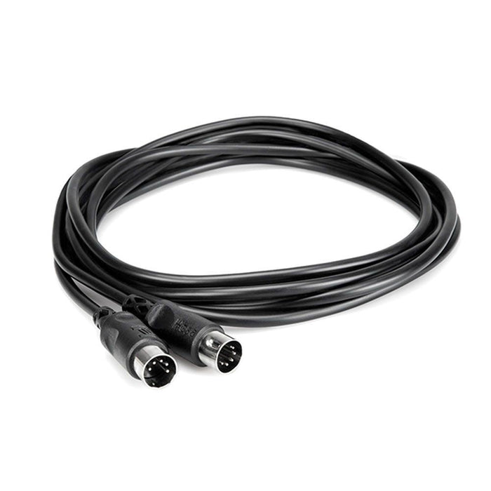 Hosa MID320 5-pin DIN to Same Black MIDI Cable - 20-foot (HOS-MID320BK) - Gsus4
