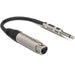 Hosa MIT176 Mic-Line Impedance Transformer XLR3F to 1/4 in TS 6 in (HOS-MIT176) - Gsus4
