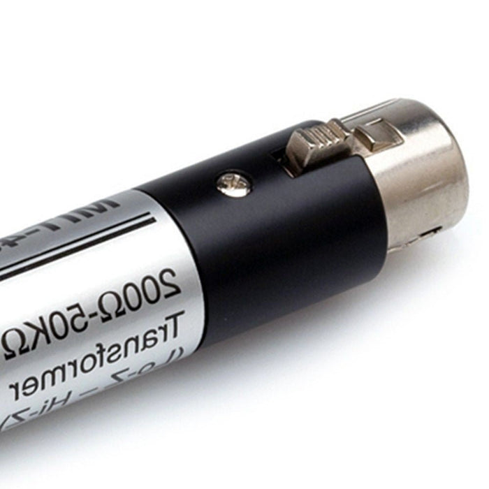 Hosa MIT435 XLR(F) to 1/4" TS Impedance Transformer (HOS-MIT435) - Gsus4