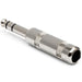 Hosa PLG025 Connector 1/4 in TS (HOS-PLG025) - Gsus4