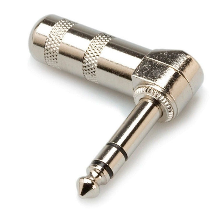 Hosa PRG-370S Right-Angle 1/4" TRS Connector (HOS-PRG370S) - Gsus4