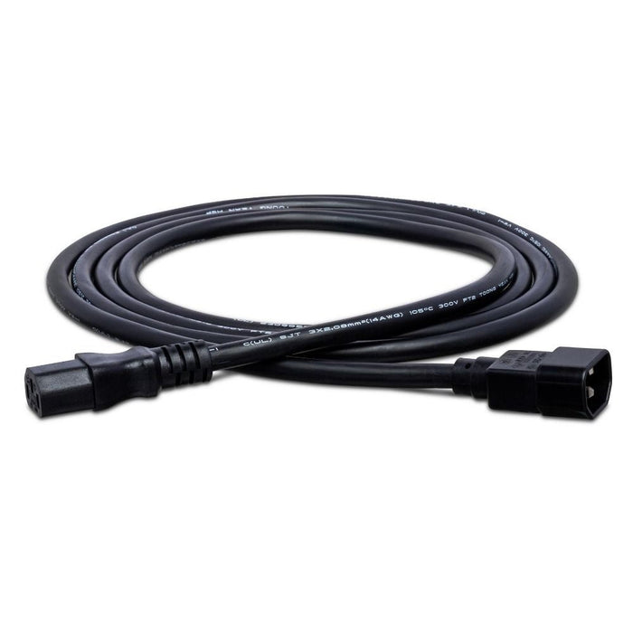 Hosa PWL403 Power Extension Cord IEC C14 to IEC C13 (3 ft) (HOS-PWL403) - Gsus4