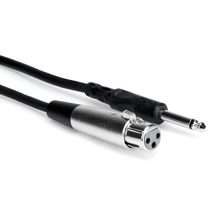 Hosa PXF-102 XLR(F) to 1/4" TS Unbalanced Interconnect Cable (2ft) (HOS-PXF102) - Gsus4