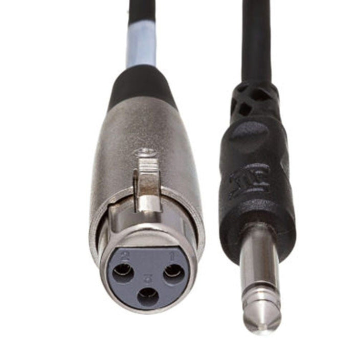 Hosa PXF-115 XLR(F) to 1/4" TS Unbalanced Interconnect Cable (15ft) (HOS-PXF115) - Gsus4