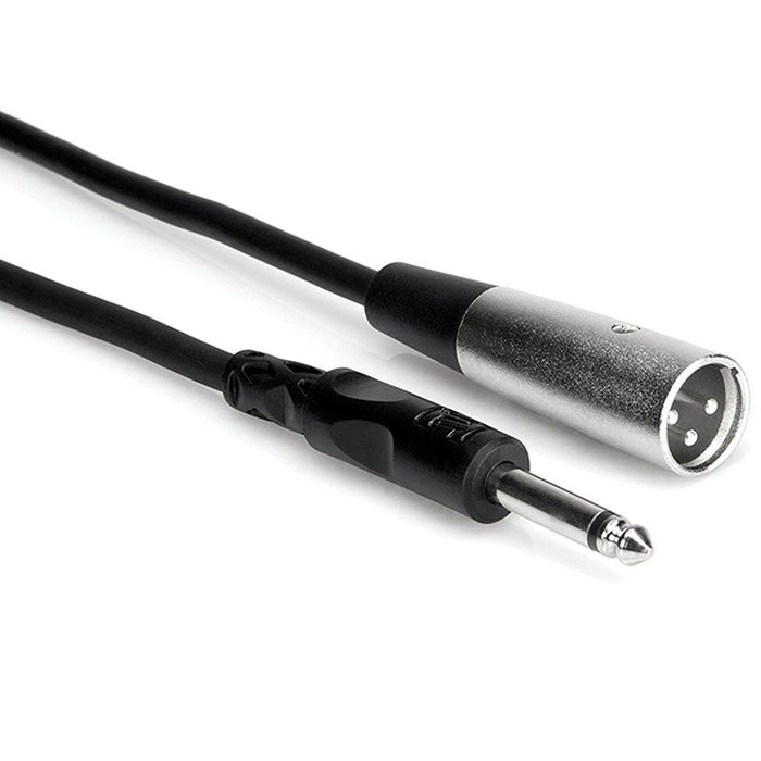 Hosa PXM-110 1/4" TS to XLR(M) Unbalanced Interconnect Cable (10ft) (HOS-PXM110) - Gsus4
