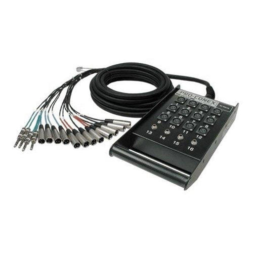 Hosa SH-16X4-25 16-In/4-Out Pro-Conex Stage Box Snake (25ft) (HOS-SH-16X425) - Gsus4