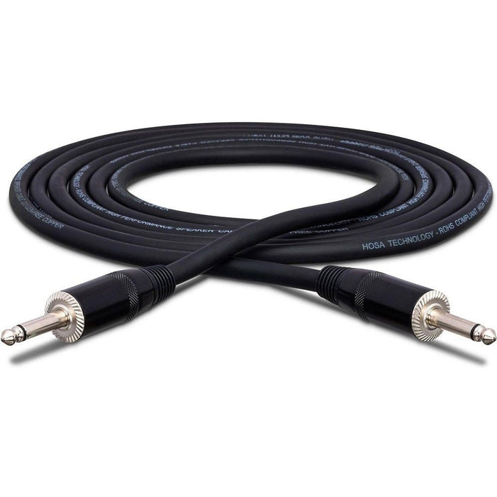 Hosa SKJ430 1/4 in TS to 1/4 in TS Heavy Duty Speaker Cable (30ft) (HOS-SKJ430) - Gsus4