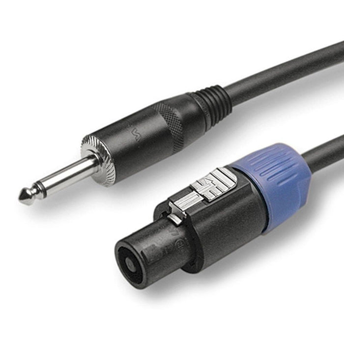 Hosa SKT-403Q REAN Loudspeaker to 1/4" TS Pro Speaker Cable (3ft) (HOS-SKT403Q) - Gsus4