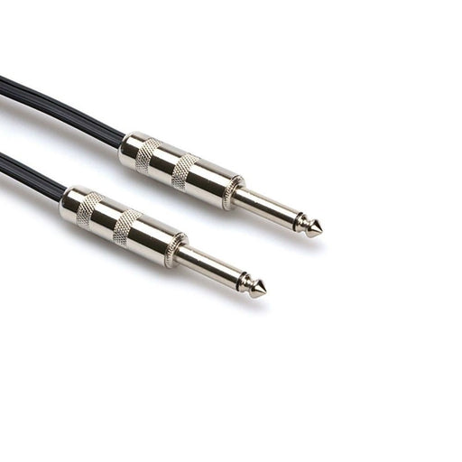 Hosa SKZ605 Speaker Cable 1/4 in TS to Same Black Zip - 5-foot (HOS-SKZ605) - Gsus4