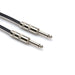 Hosa SKZ605 Speaker Cable 1/4 in TS to Same Black Zip - 5-foot (HOS-SKZ605) - Gsus4