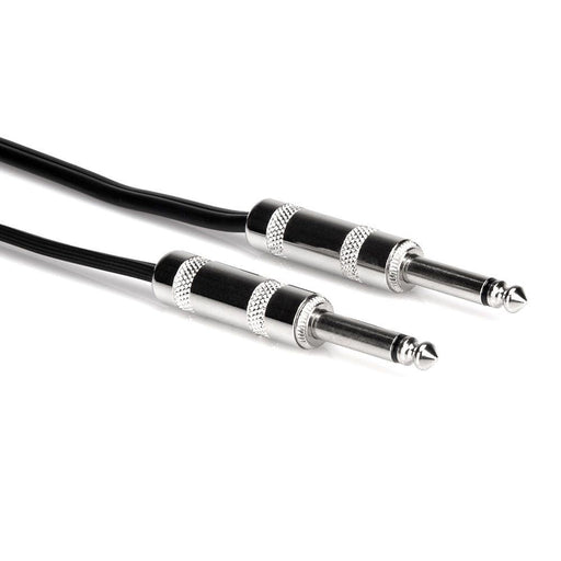 Hosa SKZ650 Speaker Cable 1/4 in TS to Same Black Zip - 50-foot (HOS-SKZ650) - Gsus4