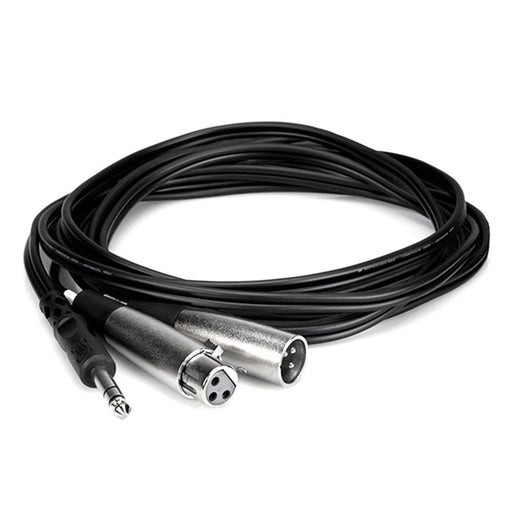Hosa SRC-204 1/4" TRS to XLR(M) & XLR(F) Insert Cable (4m) (HOS-SRC204) - Gsus4