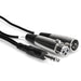 Hosa SRC-204 1/4" TRS to XLR(M) & XLR(F) Insert Cable (4m) (HOS-SRC204) - Gsus4