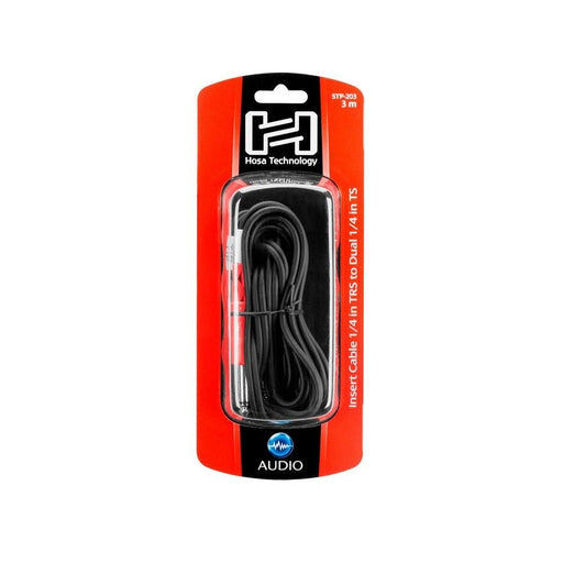 Hosa STP-203 1/4" TRS to Dual 1/4" TS Insert Cable (3m) (HOS-STP203) - Gsus4